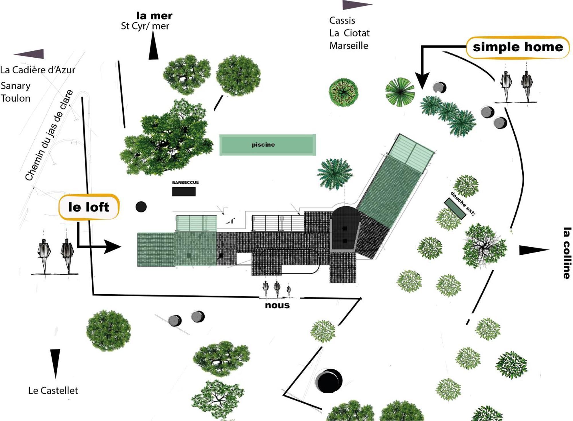 Simple Home La Cadiere-d'Azur Ngoại thất bức ảnh
